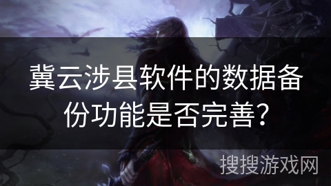 冀云涉县软件的数据备份功能是否完善？