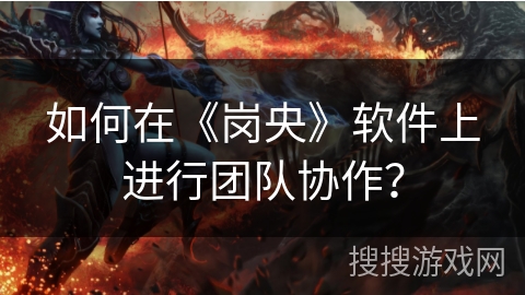 如何在《岗央》软件上进行团队协作？