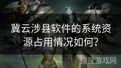 冀云涉县软件的系统资源占用情况如何？