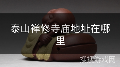 泰山禅修寺庙地址在哪里