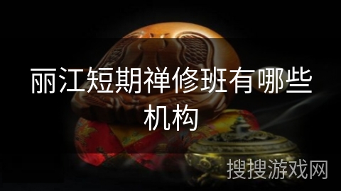 丽江短期禅修班有哪些机构