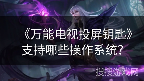 《万能电视投屏钥匙》支持哪些操作系统？