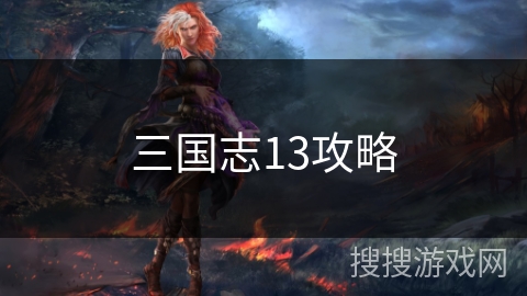 三国志13攻略