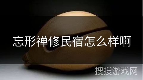 忘形禅修民宿怎么样啊