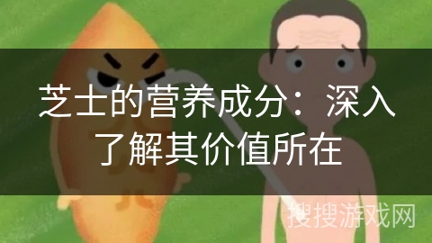 芝士的营养成分：深入了解其价值所在