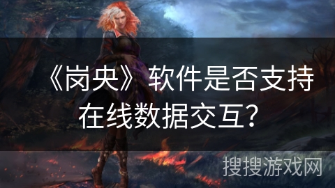 《岗央》软件是否支持在线数据交互？