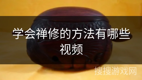 学会禅修的方法有哪些视频