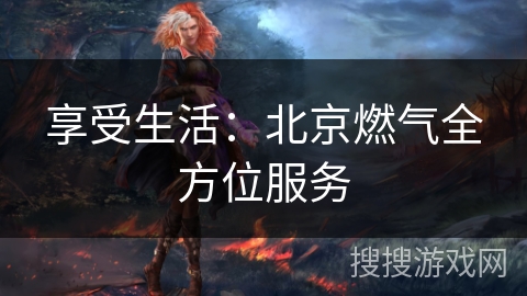 享受生活:北京燃气全方位服务 享受生活:北京燃气全方位服务