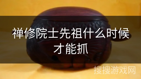 禅修院士先祖什么时候才能抓