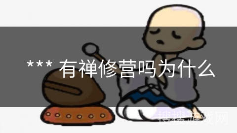 *** 有禅修营吗为什么 *** 有禅修营吗为什么