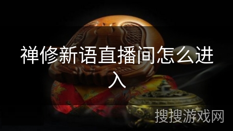 禅修新语直播间怎么进入