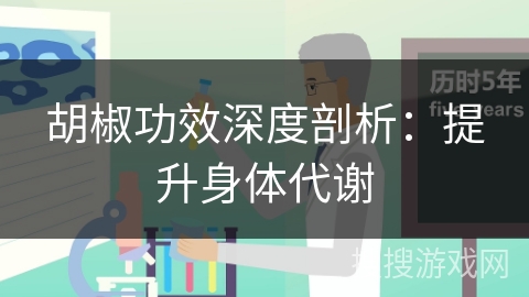 胡椒功效深度剖析：提升身体代谢