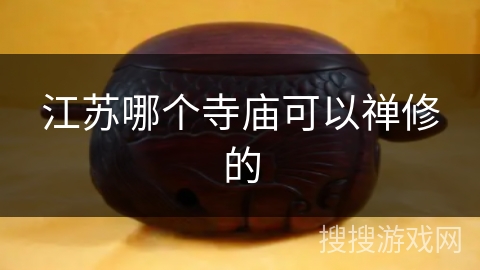 江苏哪个寺庙可以禅修的