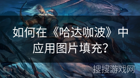 如何在《哈达咖波》中应用图片填充？