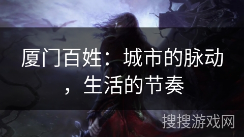 厦门百姓：城市的脉动，生活的节奏