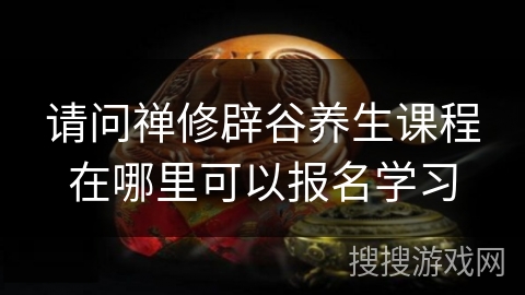 请问禅修辟谷养生课程在哪里可以报名学习 请问禅修辟谷养生课程在哪里可以报名学习