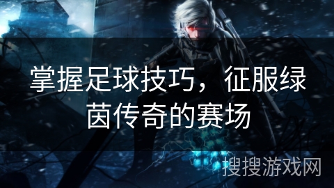 掌握足球技巧，征服绿茵传奇的赛场