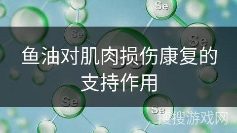 鱼油对肌肉损伤康复的支持作用