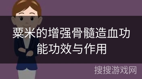 粟米的增强骨髓造血功能功效与作用