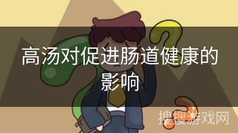 高汤对促进肠道健康的影响