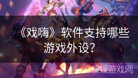 《戏嗨》软件支持哪些游戏外设? 《戏嗨》软件支持哪些游戏外设?