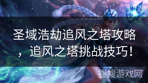 圣域浩劫追风之塔攻略,追风之塔挑战技巧! 圣域浩劫追风之塔攻略,追风之塔挑战技巧!