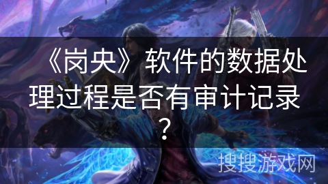 《岗央》软件的数据处理过程是否有审计记录？