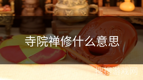 寺院禅修什么意思 寺院禅修什么意思