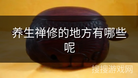 养生禅修的地方有哪些呢