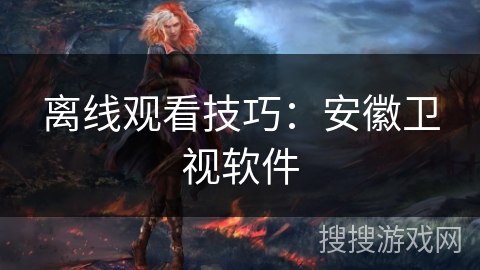 离线观看技巧：安徽卫视软件