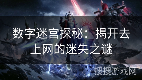 数字迷宫探秘：揭开去上网的迷失之谜