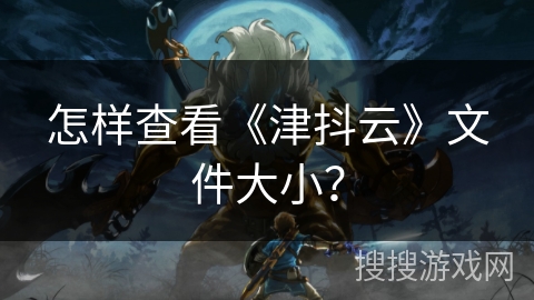怎样查看《津抖云》文件大小？
