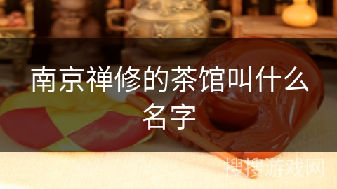 南京禅修的茶馆叫什么名字