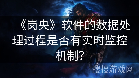 《岗央》软件的数据处理过程是否有实时监控机制？