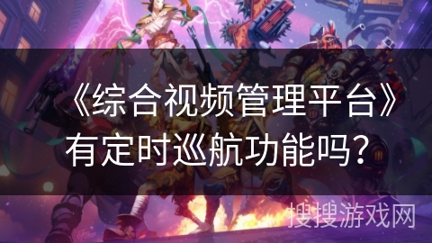 《综合视频管理平台》有定时巡航功能吗？