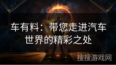 车有料：带您走进汽车世界的精彩之处