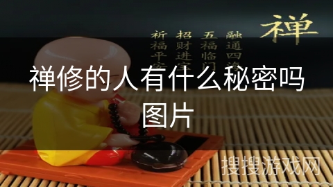 禅修的人有什么秘密吗图片