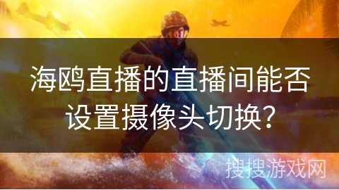 海鸥直播的直播间能否设置摄像头切换？