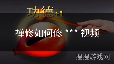 禅修如何修 *** 视频
