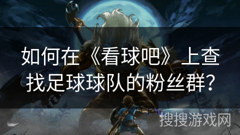 如何在《看球吧》上查找足球球队的粉丝群？