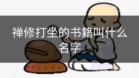 禅修打坐的书籍叫什么名字