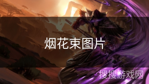 烟花束图片