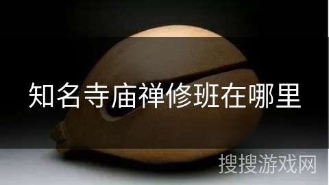 知名寺庙禅修班在哪里