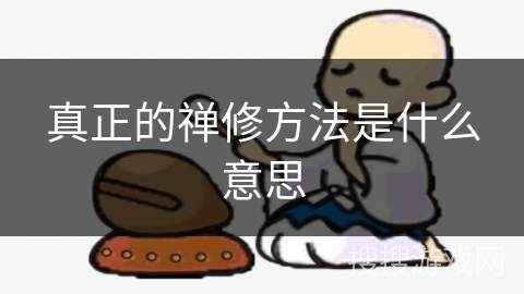 真正的禅修方法是什么意思