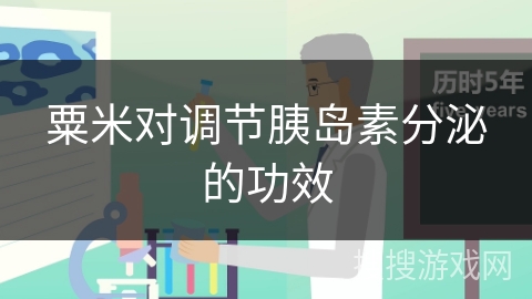 粟米对调节胰岛素分泌的功效
