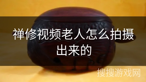 禅修视频老人怎么拍摄出来的