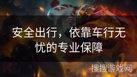 安全出行，依靠车行无忧的专业保障