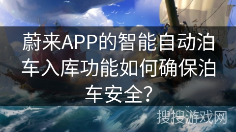 蔚来APP的智能自动泊车入库功能如何确保泊车安全？