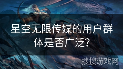星空无限传媒的用户群体是否广泛？