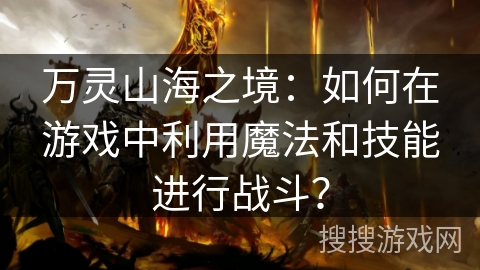 万灵山海之境：如何在游戏中利用魔法和技能进行战斗？